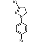 CAS#: 24834-98-8， 1-(4-Bromophenyl)-4,5-Dihydro-1H-Pyrazol-3-Ol
