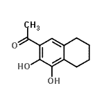 CAS#: 248595-14-4， 1-(3,4-Dihydroxy-5,6,7,8-Tetrahydro-2-Naphthalenyl)Ethanone