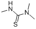 structure of CAS# 2489-77-2, N,N,N'-Trimethyl-Thiourea;Zinc01564460;Nh 00387;Nsc153385