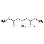 CAS 登录号：2490-54-2， 甲基3,5-二甲基庚烷酸酯