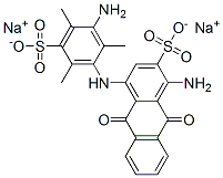 CAS#: 24910-74-5， Disodium 1-Amino-4-[(3-Amino-2,4,6-Trimethyl-5-Sulphonatophenyl)Amino]-9,10-Dihydro-9,10-Dioxoanthracene-2-Sulphonate