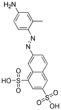 CAS#: 2494-93-1， 7-(4-Amino-2-Methylphenyl)Diazenylnaphthalene-1,3-Disulfonic Acid