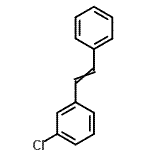 CAS#: 24942-77-6， 1-Chloro-3-(2-Phenylvinyl)Benzene