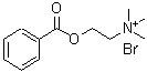structure of CAS# 24943-60-0, 2-(Benzoyloxy)-N,N,N-Trimethylethanaminium Bromide;Benzoylcholine Bromide;BENZOYLCHOLINEBROMIDE
