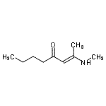 CAS#: 24985-57-7， (2E)-2-(Methylamino)-2-Octen-4-One