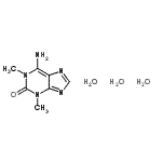 CAS#: 250346-57-7， 6-Amino-1,3-Dimethyl-1,3-Dihydro-2H-Purin-2-One Trihydrate