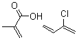 CAS#: 25053-30-9， 2-Methyl-2-Propenoic Acid Polymer With 2-Chloro-1,3-Butadiene