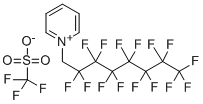 CAS#: 25061-59-0， N-(1,1-Dihydroperfluorooctyl)pyridinium trifluoromethanesulfonate