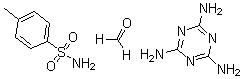CAS#: 25067-00-9， 4-Methyl-Benzenesulfonamide Polymer With Formaldehyde And 1,3,5-Triazine-2,4,6-Triamine