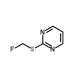 CAS#: 250690-55-2， 2-[(Fluoromethyl)Sulfanyl]Pyrimidine
