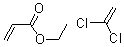 CAS 登录号：25101-06-8， 2-丙烯酸乙酯与 1,1-二氯乙烯的聚合物