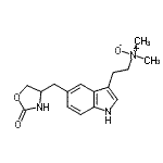 CAS#: 251451-30-6， 4-({3-[2-(Dimethylnitroryl)Ethyl]-1H-Indol-5-Yl}Methyl)-1,3-Oxazolidin-2-One