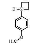 CAS#: 251453-07-3， 1-Chloro-1-(4-Methoxyphenyl)Siletane