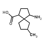 CAS#: 251461-91-3， 4-Amino-7-Methylspiro[4.4]Nonane-1-Carboxylic Acid
