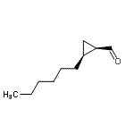 CAS#: 252009-68-0， (1R,2S)-2-Hexylcyclopropane-1-Carbaldehyde