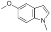 structure of CAS# 2521-13-3, 5-Methoxy-1-Methyl-1H-Indole
