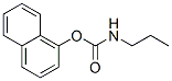 structure of CAS# 25216-27-7, 1-Naphthyl N-Propylcarbamate;Propyl N-(1-Naphthyl)Carbamate;N-(1-Naphthyl)Carbamic Acid Propyl Ester;Carbamic Acid, 1-Naphthyl-, Propyl Ester
