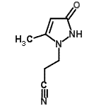 CAS#: 252308-56-8， 3-(5-Methyl-3-Oxo-2,3-Dihydro-1H-Pyrazol-1-Yl)Propanenitrile