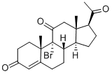 CAS#: 2527-11-9， 9-Bromo-Pregn-4-ene-3,11,20-trione