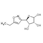 CAS#: 252760-75-1， (3R,4S,5R)-5-(5-Ethyl-1,2-Oxazol-3-Yl)Tetrahydro-2,3,4-Furantriol