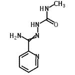 CAS#: 252867-21-3， 2-[Amino(2-Pyridinyl)Methylene]-N-Methylhydrazinecarboxamide