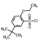CAS#: 252898-57-0， 2-Ethoxy-5-(2-Methyl-2-Propanyl)Benzenesulfonyl Chloride