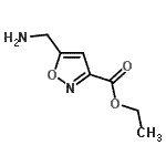 CAS#: 253196-38-2， Ethyl 5-(Aminomethyl)-1,2-Oxazole-3-Carboxylate