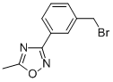 结构式 CAS# 253273-90-4, 3-(3-(溴甲基)苯基)-5-甲基-1,2,4-恶二唑
