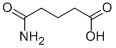 structure of CAS# 25335-74-4, Glutaramic Acid;5-Amino-5-Oxo-Pentanoic Acid;5-Amino-5-Keto-Valeric Acid;4-(Aminocarbonyl)Butanoic Acid