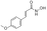 CAS 登录号：25357-01-1， 3-(4-甲氧基苯基)-2-丙烯氧肟酸
