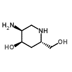 CAS#: 253590-89-5， (2S,4R,5S)-5-Amino-2-(Hydroxymethyl)-4-Piperidinol