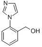 structure of CAS# 25373-56-2, 2-(1H-Imidazol-1-Yl)-Benzenemethanol;(2-IMIDAZOL-1-YL-PHENYL)METHANOL 95%;(2-IMIDAZOL-1-YL-PHENYL)METHANOL;Zinc02563837