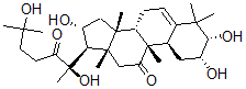 CAS#: 25383-26-0， (10alpha)-2alpha,3alpha,16alpha,20,25-Pentahydroxy-9beta-Methyl-19-Norlanost-5-Ene-11,22-Dione