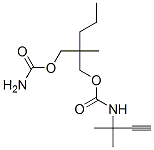 CAS 登录号：25384-89-8， N-(1,1-二甲基-2-丙炔基)氨基甲酸 2-(氨基甲酰氧基甲基)-2-甲基戊基酯
