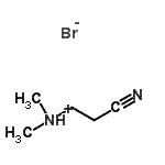 CAS 登录号：253875-98-8， 2-氰基-N,N-二甲基乙烷铵溴化物