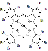 CAS#: 25397-26-6， Copper Perbromophthalocyanine