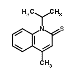 CAS#: 2540-19-4， 1-Isopropyl-4-Methyl-2(1H)-Quinolinethione