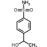 CAS#: 25426-54-4， 4-(1-Hydroxyethyl)Benzenesulfonamide