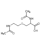 CAS#: 25515-72-4， S-(2-Acetamidoethyl)-N-Acetylcysteine