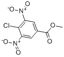 structure of CAS# 2552-45-6, Methyl 4-Chloro-3,5-Dinitrobenzoate;Methyl 4-Chloro-3,5-Dinitro-Benzoate;4-Chloro-3,5-Dinitrobenzoic Acid Methyl Ester;4-Chloro-3,5-Dinitro-Benzoic Acid Methyl Ester