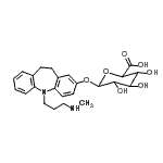 CAS#: 25521-31-7， 5-[3-(Methylamino)propyl]-10,11-dihydro-5H-dibenzo[b,f]azepin-2-yl hexopyranosiduronic acid