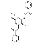 CAS#: 25552-06-1， [(2R,6S)-4-(Benzoyloxy)-6-Methoxy-3-Oxo-3,6-Dihydro-2H-Pyran-2-Yl]Methyl Benzoate