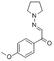 CAS#: 25555-21-9， 4'-Methoxy-alpha-(1-Pyrrolidinylimino)Acetophenone
