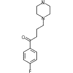 CAS 登录号：2560-31-8， 1-(4-氟苯基)-4-(1-哌嗪基)-1-丁酮
