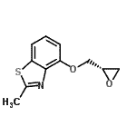 CAS#: 256373-26-9， 2-Methyl-4-[(2S)-2-Oxiranylmethoxy]-1,3-Benzothiazole