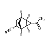 CAS#: 256398-14-8， (1R,2R,3S,4S,5R,6R)-3-Acetyltricyclo[3.2.1.0<Sup>2,4</Sup>]Octane-6-Carbonitrile
