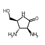 CAS#: 256451-17-9， (3S,4S,5S)-3,4-Diamino-5-(Hydroxymethyl)-2-Pyrrolidinone
