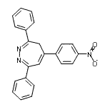 CAS#: 25649-75-6， 5-(4-Nitrophenyl)-3,7-Diphenyl-4H-1,2-Diazepine