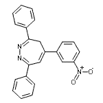 CAS#: 25649-76-7， 5-(3-Nitrophenyl)-3,7-Diphenyl-4H-1,2-Diazepine
