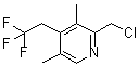 CAS#: 256642-27-0， 2-(Chloromethyl)-3,5-Dimethyl-4-(2,2,2-Trifluoroethyl)Pyridine